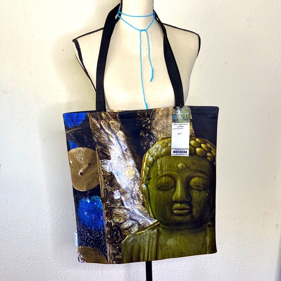 SOLD! Custom Buddha Tote - Picture 8 of 13